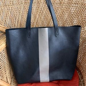 Madewell transport tote paint stripe